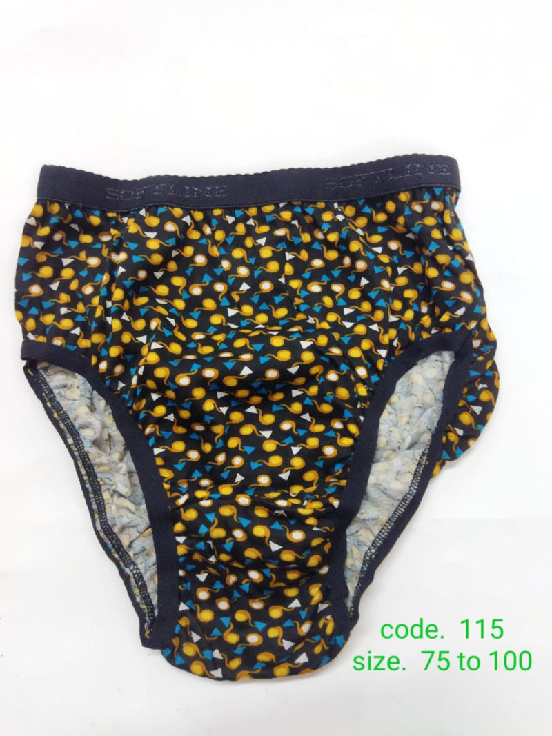 Softline Women Panty Brief 2 Pcs Code-No. 115 (115 DRKPRT)