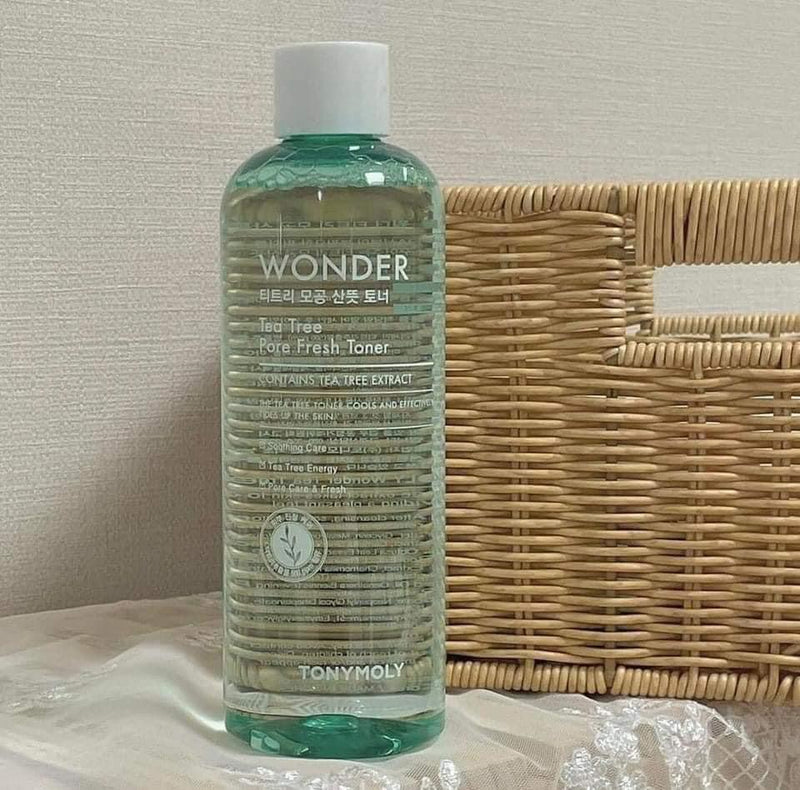 Tony Moly Wonder tea tree pore fresh toner(500ml)