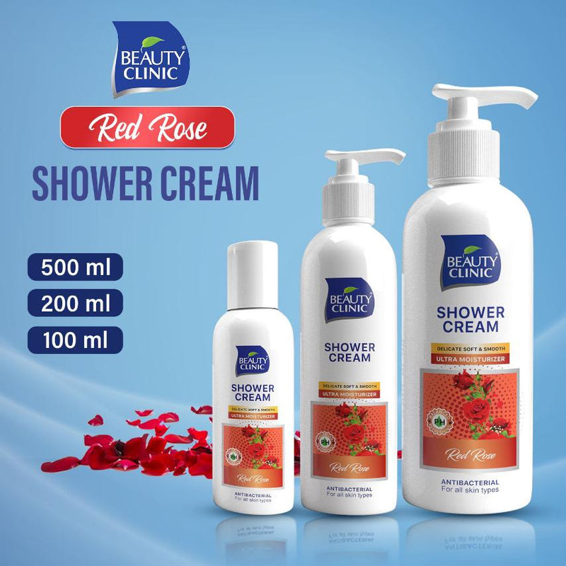 Beauty Clinic Shower Cream Red Rose-Buy 1 Get 15% Off