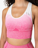 ICIW Ombre Seamless Sports Bra Perfection Pink