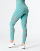 ICIW Queen Mesh Tights 7/8 V2 Teal Magic Fit